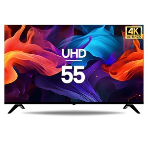 시티브 4K UHD TV, 139cm(55인치), 일반TV, 무타공 벽걸이형, 방문설치