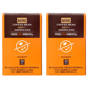 커피빈 캡틴 아메리카노 원두커피믹스