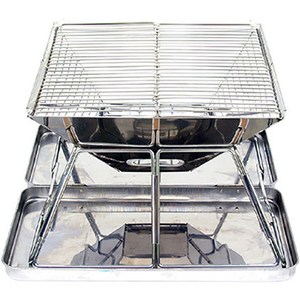 아름다운참숯 슬림 화로대, 38.5 x 20...., 1개