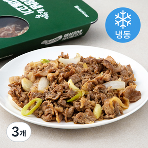 요리락 매실양념 돼지불고기 (냉동), 3개, 400g