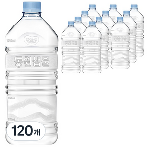 동원샘물 생수 무라벨, 1.1L, 120개