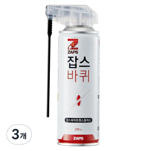 잡스 화이트 펜스 플러스, 220ml, 3개
