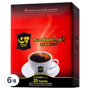 G7 퓨어블랙 라이트 원두커피믹스