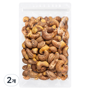 고래거너 껍질캐슈넛, 500g, 2개