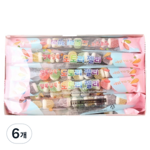알록달록 도토리젤리 30개입, 450g, 6개