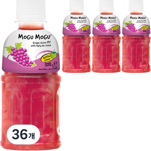 모구모구 과채음료 포도맛, 320ml, 36개