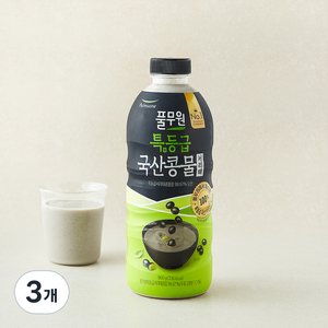 풀무원 특등급 국산콩물 서리태, 960g, 3개