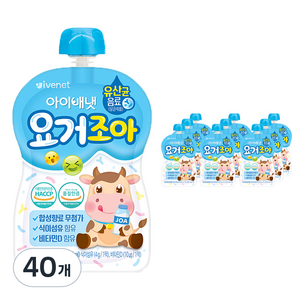 아이배냇 요거조아, 유산균, 40개, 100ml