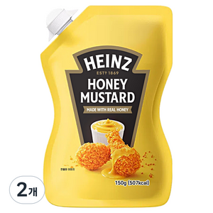 하인즈 허니 머스타드, 150g, 2개