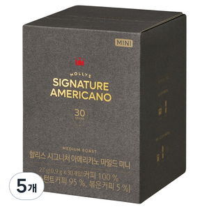 할리스 시그니처 아메리카노 마일드 미니 스틱커피