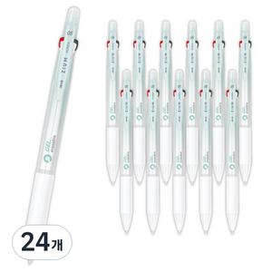 자바펜 지움3겔 지워지는 볼펜 0.5mm, 24개, 민트