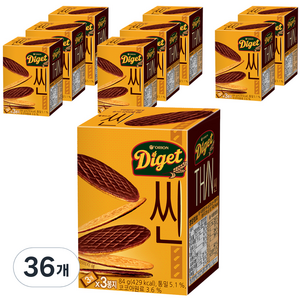 오리온 다이제 씬, 84g, 36개