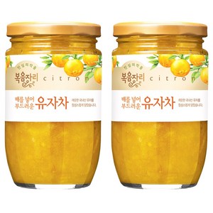 복음자리 배를 넣어 부드러운 유자차