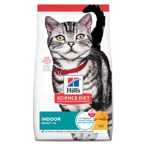 힐스사이언스다이어트 어덜트 고양이 기능성 사료, 인도어, 1.58kg, 1개