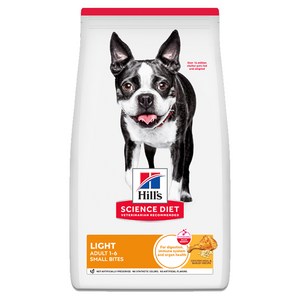 힐스사이언스다이어트 강아지 어덜트 스몰 바이트 기능성 사료, 다이어트(체중유지), 12kg, 1개