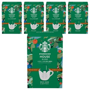 스타벅스 드립백 하우스 블렌드