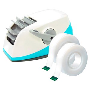 스카치 쓰리엠 원터치 테이프 디스펜서 + 리필 12mm x 11m 2롤, 블루, 1세트