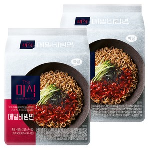 더미식 메밀 비빔면 121g, 8개, (4개입 X 2팩)