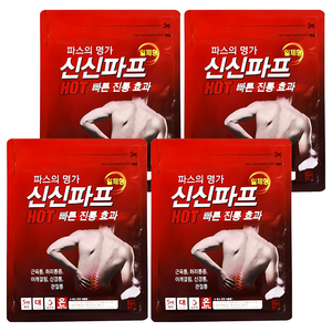 신신파스 신신파프 HOT, 5개입, 4개