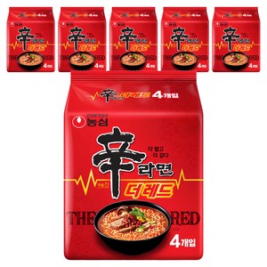 신라면 더 레드 125g, 24개