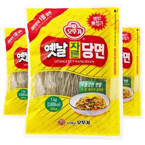 오뚜기옛날 자른당면, 1kg, 3개