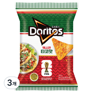 도리토스 멕시칸타코맛, 70g, 3개