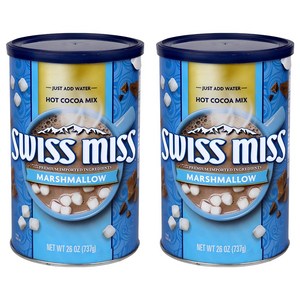 스위스미스 마시멜로우 플레이버 코코아 믹스, 737g, 1개입, 2개