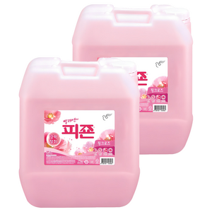 피죤 레귤러 섬유유연제 핑크로즈 본품, 20L, 2개