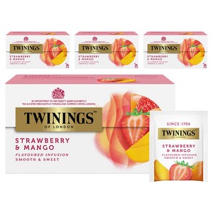 트와이닝 딸기 &amp; 망고 티백