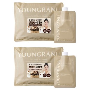 영라뉴 프로틴 핏 쉐이크 곡물흑임자맛 7p, 315g, 2세트