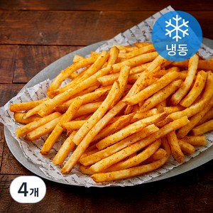 웰프리츠 울트라 크리스피 코티드 케이준 감자튀김 (냉동), 2kg, 4개