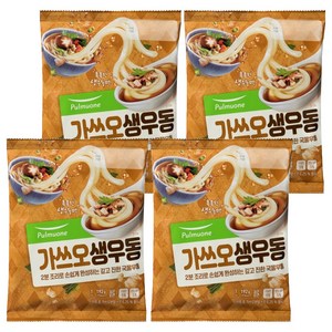 풀무원 가쓰오 생 우동 1인분, 192g, 4개