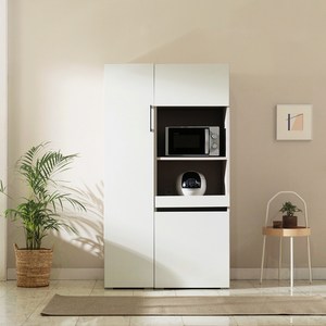 장인가구 E0 플레이트 광파오븐 렌지대 600 + 장인가구 E0 플레이트 주방 수납장 400 방문설치