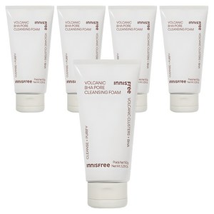 이니스프리 화산송이 모공 바하 클렌징 폼, 150g, 5개