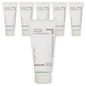 이니스프리 화산송이 모공 바하 클렌징 폼, 150g, 6개