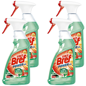 브레프 파워 주방용 세정제, 500ml, 4개