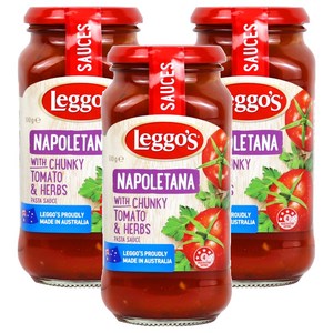 레고스 나폴리타나 파스타 소스, 500g, 3개
