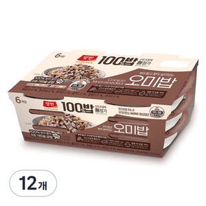 양반 동원 양반 100밥 오미밥, 130g, 12개