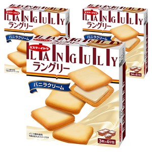 랑그리 바닐라향 크림 샌드, 132g, 3개