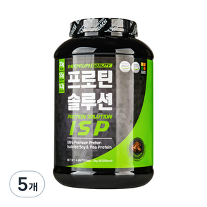 프로틴솔루션 아이에스피 프로틴, 2kg, 5개