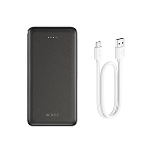 부이 휴대용 슬림 듀얼 보조배터리 10000mAh + C타입 케이블 세트