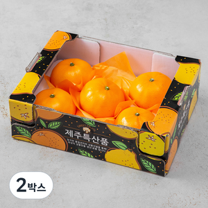 귤탐 천혜향, 2kg(중과, 7~..., 2박스