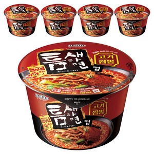 틈새라면 팔도 고기짬뽕 컵라면 105g