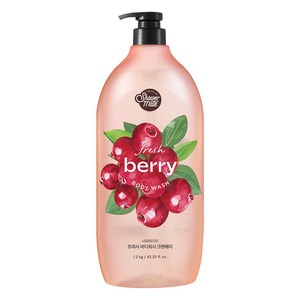 샤워메이트 프레시 바디워시 크랜베리, 1.2kg, 1개