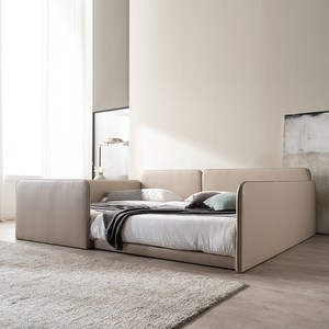 삼익가구 루시 슬림형 저상형 패밀리 침대 프레임 2p + 본넬스프링 매트리스 2p + 사이드 가드 2p + 풋가드 세트 방문설치