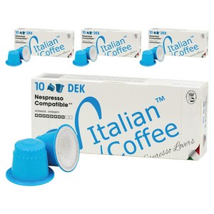 이탈리안커피 네스프레소 호환 캡슐커피 디카페인