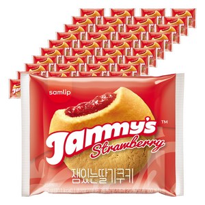 재미스 잼있는 딸기 쿠키, 75g, 40개