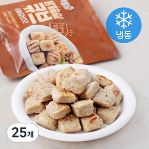 아임닭 닭가슴살 큐브 숯불갈비맛 (냉동), 100g, 25개