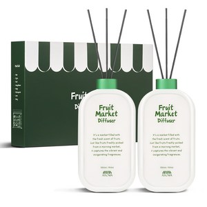에이로마 후르츠마켓 디퓨저 선물세트 550ml, 스윗어바이트, 1개