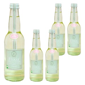 엘릭시아 유기농 로즈 탄산음료, 330ml, 5개